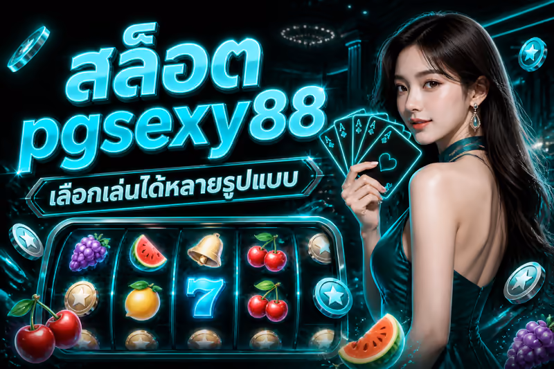 สล็อต pgsexy88 เลือกเล่นได้หลายรูปแบบ